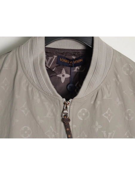 Louis Vuitton all over print bomber jacket coat,Cheap Replica Reps Louis Vuitton