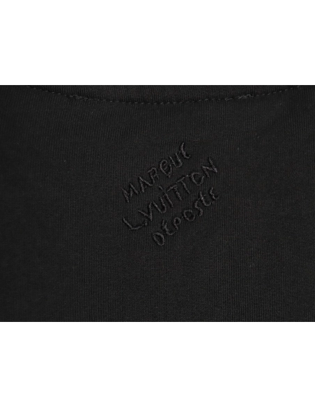 Louis Vuitton Beaded Embroidered Long Sleeve Shirt TSK1,Cheap Replica Reps Louis Vuitton