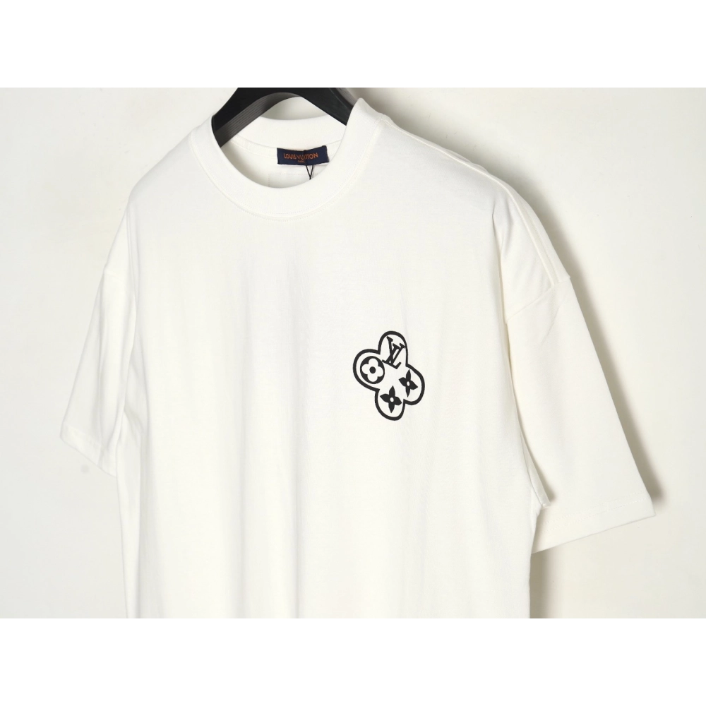 Louis Vuitton chain circle print Tshirt,Cheap Replica Reps Louis Vuitton