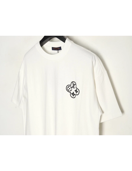 Louis Vuitton chain circle print Tshirt,Cheap Replica Reps Louis Vuitton