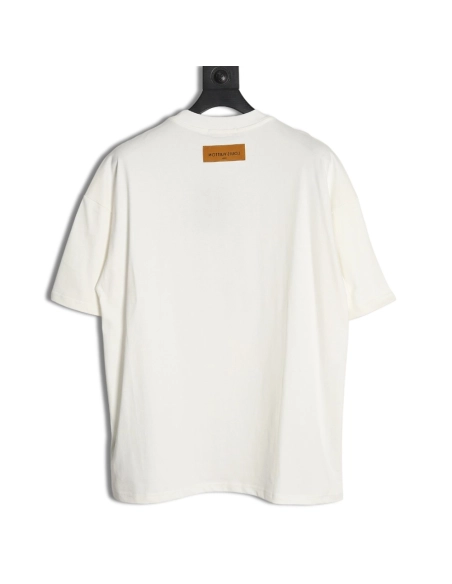 Louis Vuitton big logo monogram embroidered Tshirt,Cheap Replica Reps Louis Vuitton