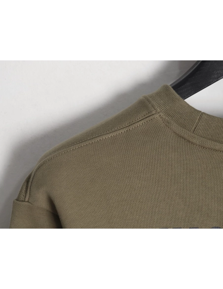 Louis Vuitton Fake Pocket Lettering Print Crew Neck Sweatshirt TSK1,Cheap Replica Reps Louis Vuitton