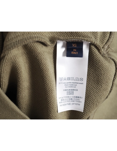 Louis Vuitton Fake Pocket Lettering Print Crew Neck Sweatshirt TSK1,Cheap Replica Reps Louis Vuitton