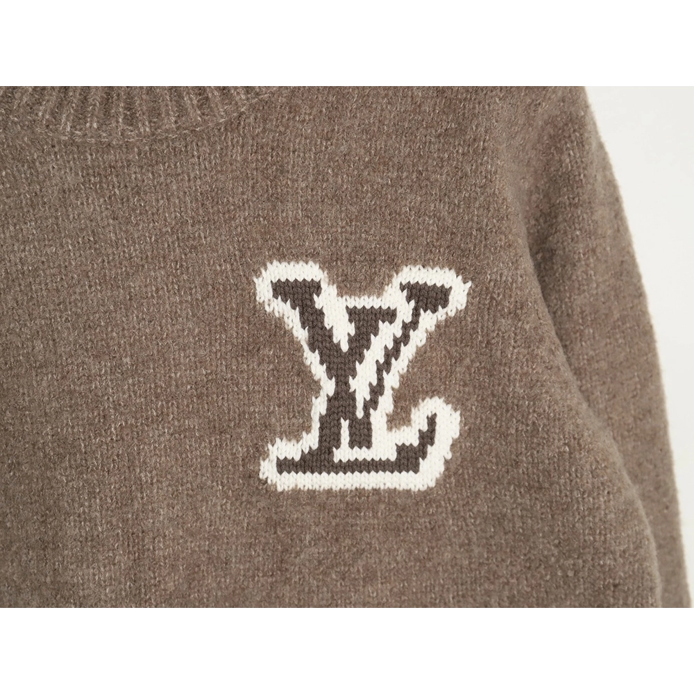 Louis Vuitton front and back large logo sweater,Cheap Replica Reps Louis Vuitton