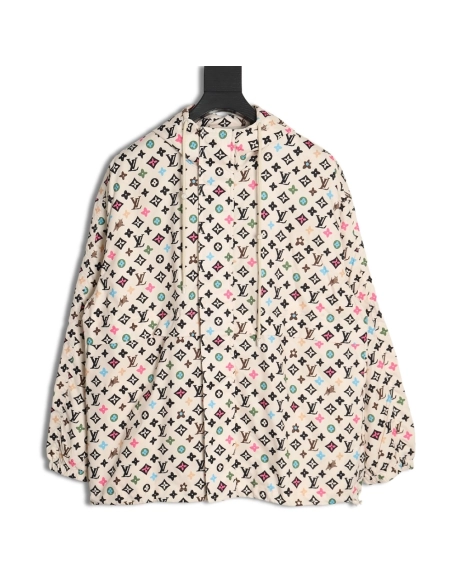 Louis Vuitton Technical Windbreaker Jacket XSL,Cheap Replica Reps Louis Vuitton