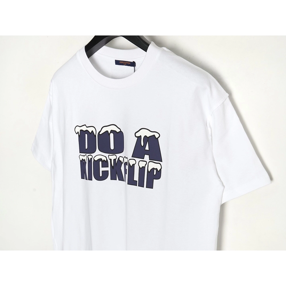 Louis vuitton graffiti lettering shortsleeved printed Tshirt,Cheap Replica Reps Louis Vuitton