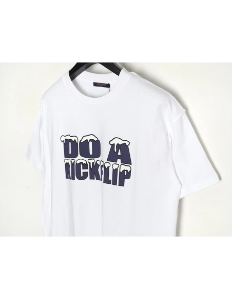 Louis vuitton graffiti lettering shortsleeved printed Tshirt,Cheap Replica Reps Louis Vuitton