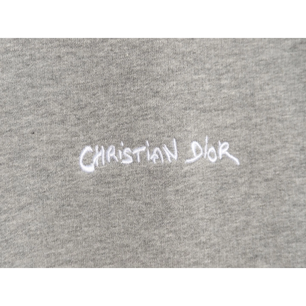 Dior signature embroidered crewneck sweatshirt,Cheap Replica Reps Dior