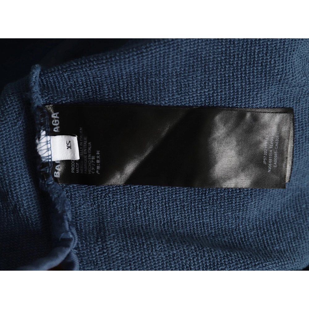 Balenciaga tape haze blue hooded sweatshirt,Cheap Replica Reps Balenciaga