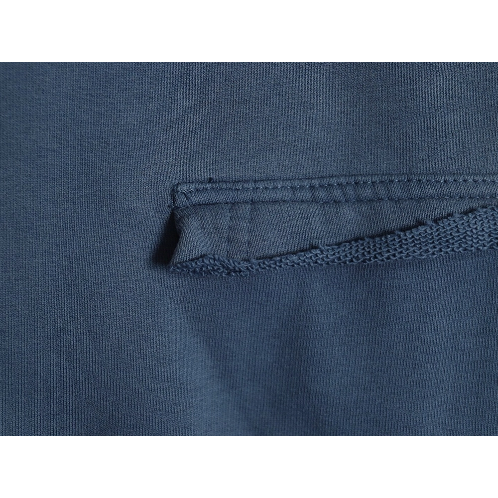 Balenciaga tape haze blue hooded sweatshirt,Cheap Replica Reps Balenciaga