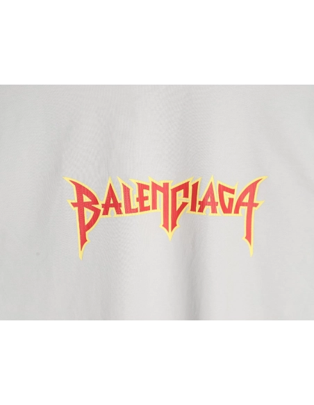 Balenciaga flame logo letter print fake twopiece long sleeve,Cheap Replica Reps Balenciaga