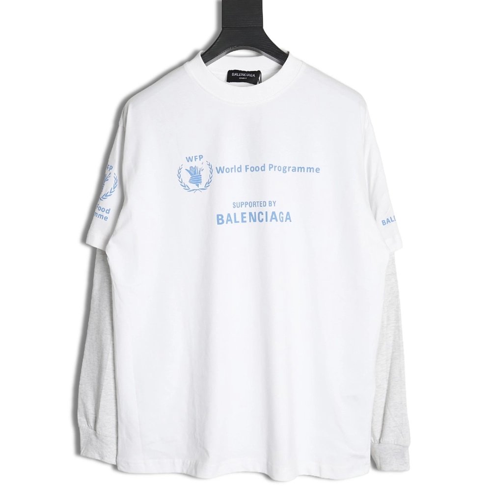 Balenciaga wheat ear fake twopiece long sleeves,Cheap Replica Reps Balenciaga