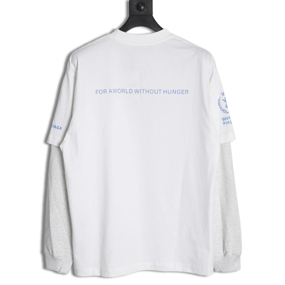 Balenciaga wheat ear fake twopiece long sleeves,Cheap Replica Reps Balenciaga
