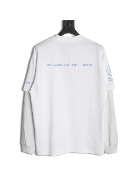 Balenciaga wheat ear fake twopiece long sleeves,Cheap Replica Reps Balenciaga