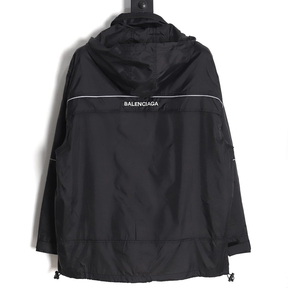 Balenciaga Half Zip Hood Jacket,Cheap Replica Reps Balenciaga