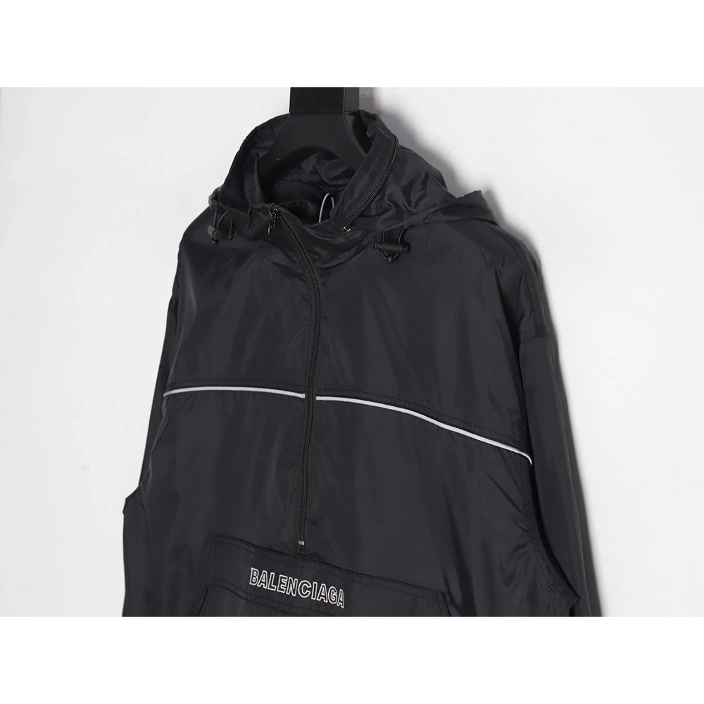 Balenciaga Half Zip Hood Jacket,Cheap Replica Reps Balenciaga