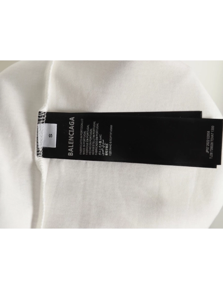 Balenciaga Double B embroidered Tshirt,Cheap Replica Reps Balenciaga