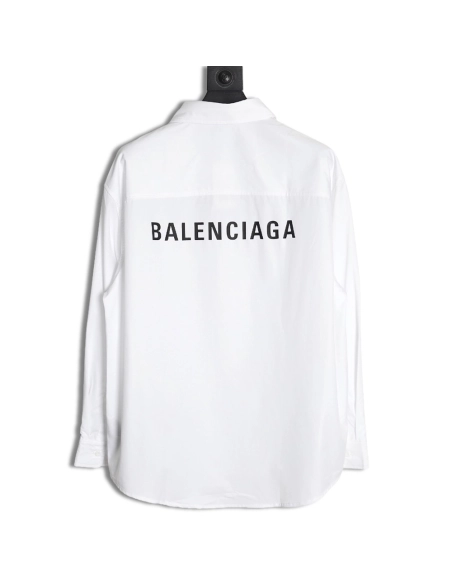 Balenciaga lettering back shirt,Cheap Replica Reps Balenciaga