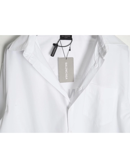 Balenciaga lettering back shirt,Cheap Replica Reps Balenciaga