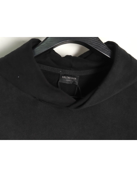 Balenciaga distressed tape hoodie TSK1,Cheap Replica Reps Balenciaga