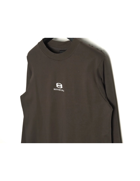 Balenciaga Embroidered Double Ring Long Sleeves TSK1,Cheap Replica Reps Balenciaga