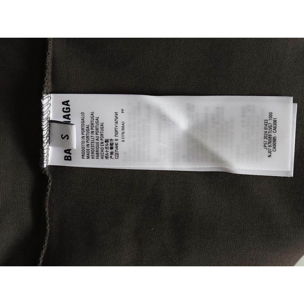 Balenciaga Embroidered Double Ring Long Sleeves TSK1,Cheap Replica Reps Balenciaga