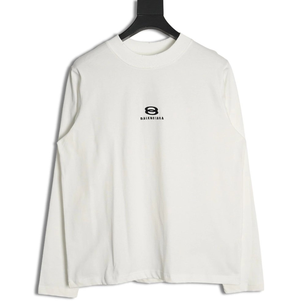 Balenciaga Embroidered Double Ring Long Sleeves,Cheap Replica Reps Balenciaga