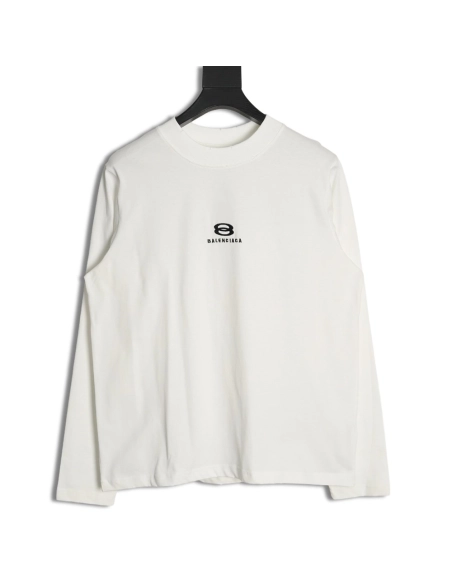 Balenciaga Embroidered Double Ring Long Sleeves,Cheap Replica Reps Balenciaga