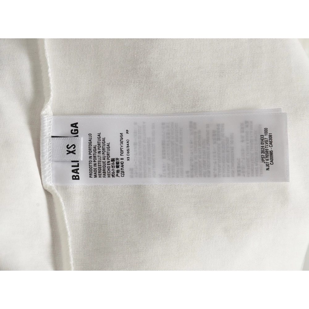 Balenciaga Embroidered Double Ring Long Sleeves,Cheap Replica Reps Balenciaga