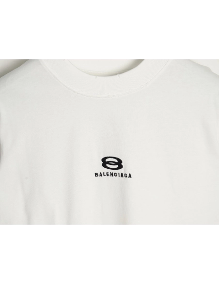 Balenciaga Embroidered Double Ring Long Sleeves,Cheap Replica Reps Balenciaga