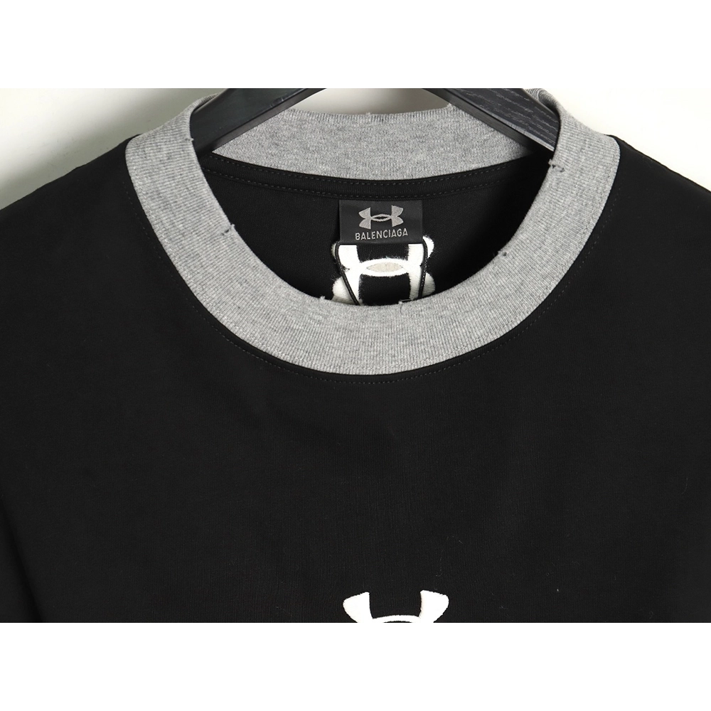 Balenciaga Under Armour Embroidered Colorblock Long Sleeve Tshirt,Cheap Replica Reps Balenciaga