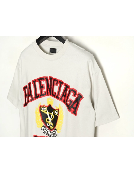Balenciaga Scissors foam print short sleeves,Cheap Replica Reps Balenciaga