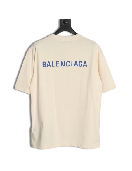 Balenciaga lettering print short sleeves,Cheap Replica Reps Balenciaga