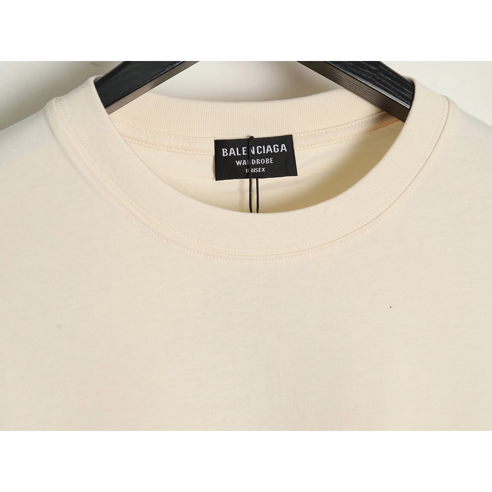 Balenciaga lettering print short sleeves,Cheap Replica Reps Balenciaga