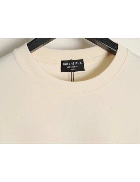Balenciaga lettering print short sleeves,Cheap Replica Reps Balenciaga