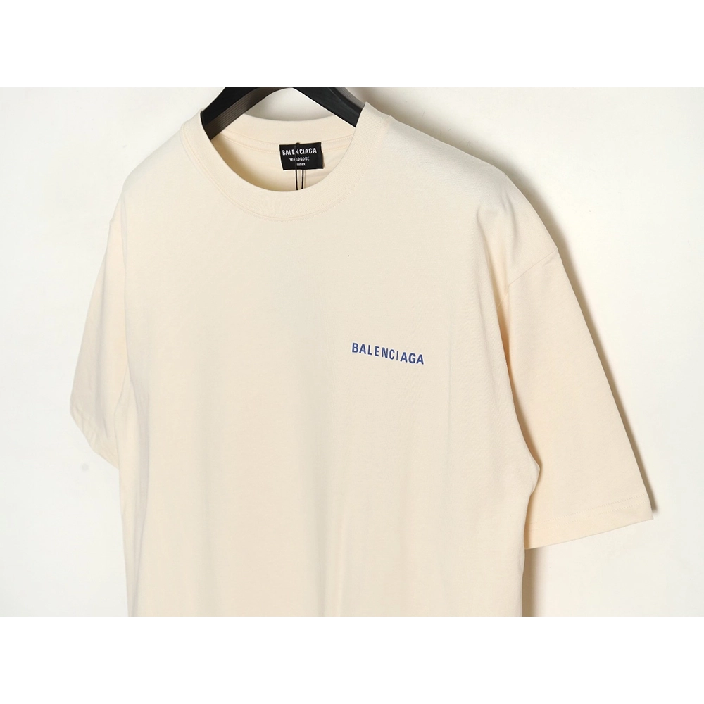 Balenciaga lettering print short sleeves,Cheap Replica Reps Balenciaga