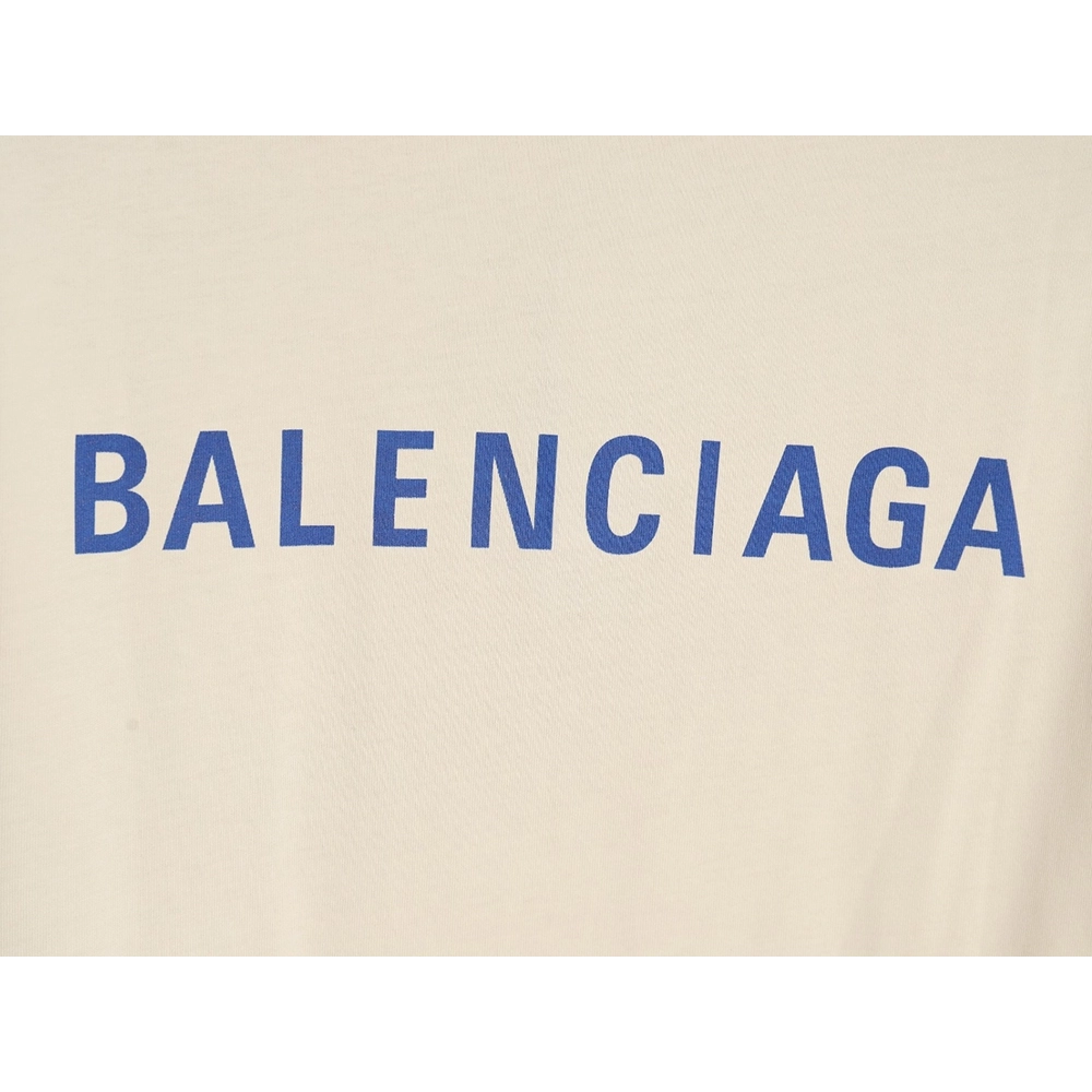 Balenciaga lettering print short sleeves,Cheap Replica Reps Balenciaga