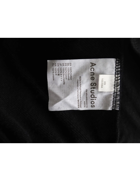 Acne Studios 1996 Washed Distressed Hoodie TSK2,Cheap Replica Reps Acne Studios