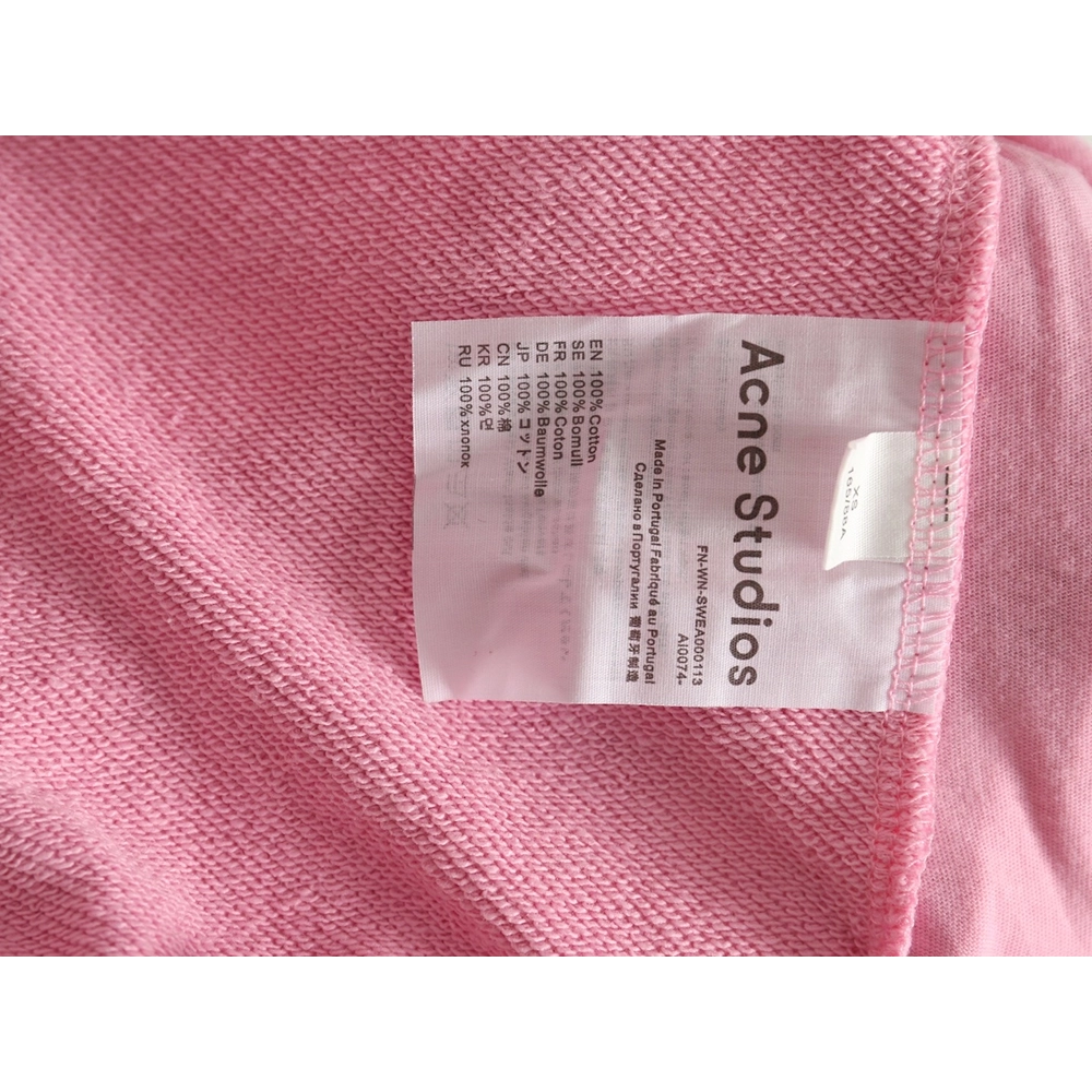 Acne Studios 1996 Washed Distressed Hoodie TSK1,Cheap Replica Reps Acne Studios