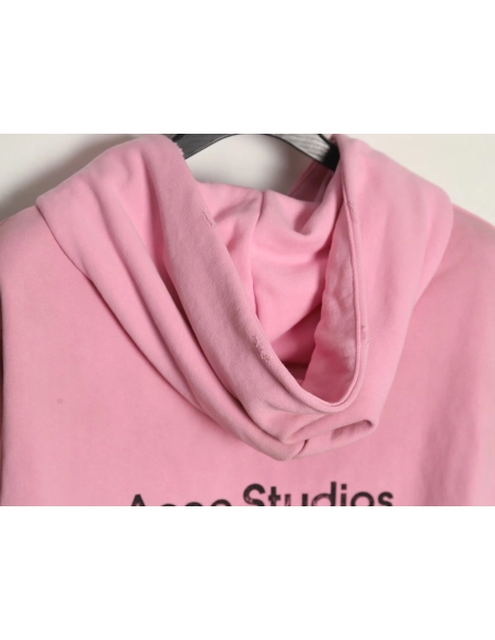 Acne Studios 1996 Washed Distressed Hoodie TSK1,Cheap Replica Reps Acne Studios