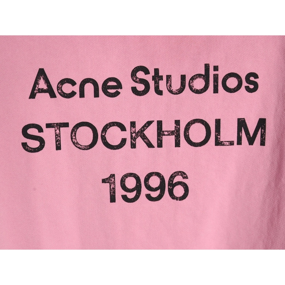 Acne Studios 1996 Washed Distressed Hoodie TSK1,Cheap Replica Reps Acne Studios