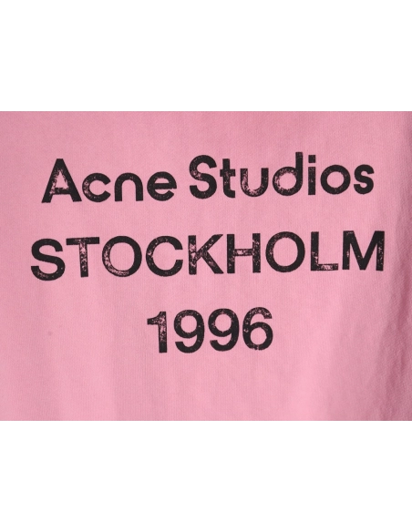 Acne Studios 1996 Washed Distressed Hoodie TSK1,Cheap Replica Reps Acne Studios