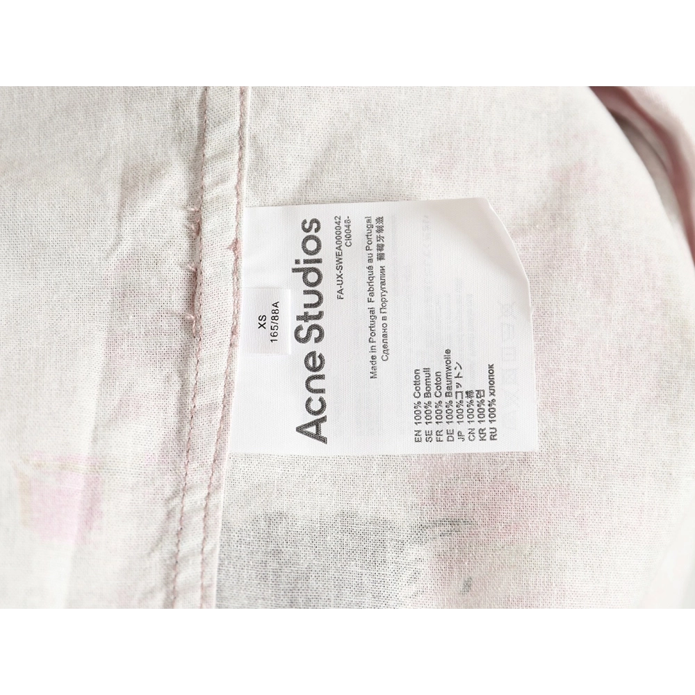 Acne studios patchwork checked shirt,Cheap Replica Reps Acne Studios