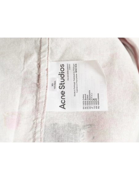 Acne studios patchwork checked shirt,Cheap Replica Reps Acne Studios