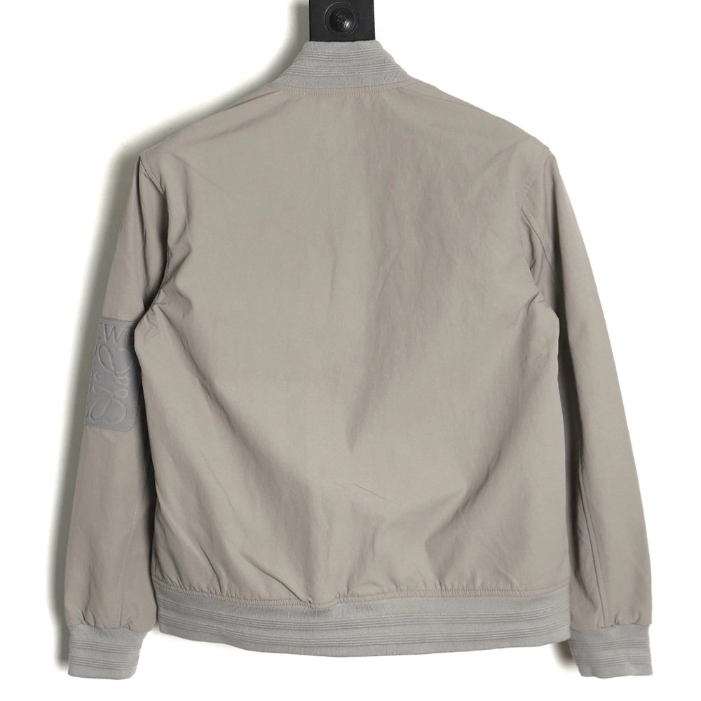 Loewe chest embroidered logo bomber jacket,Cheap Replica Reps Loewe