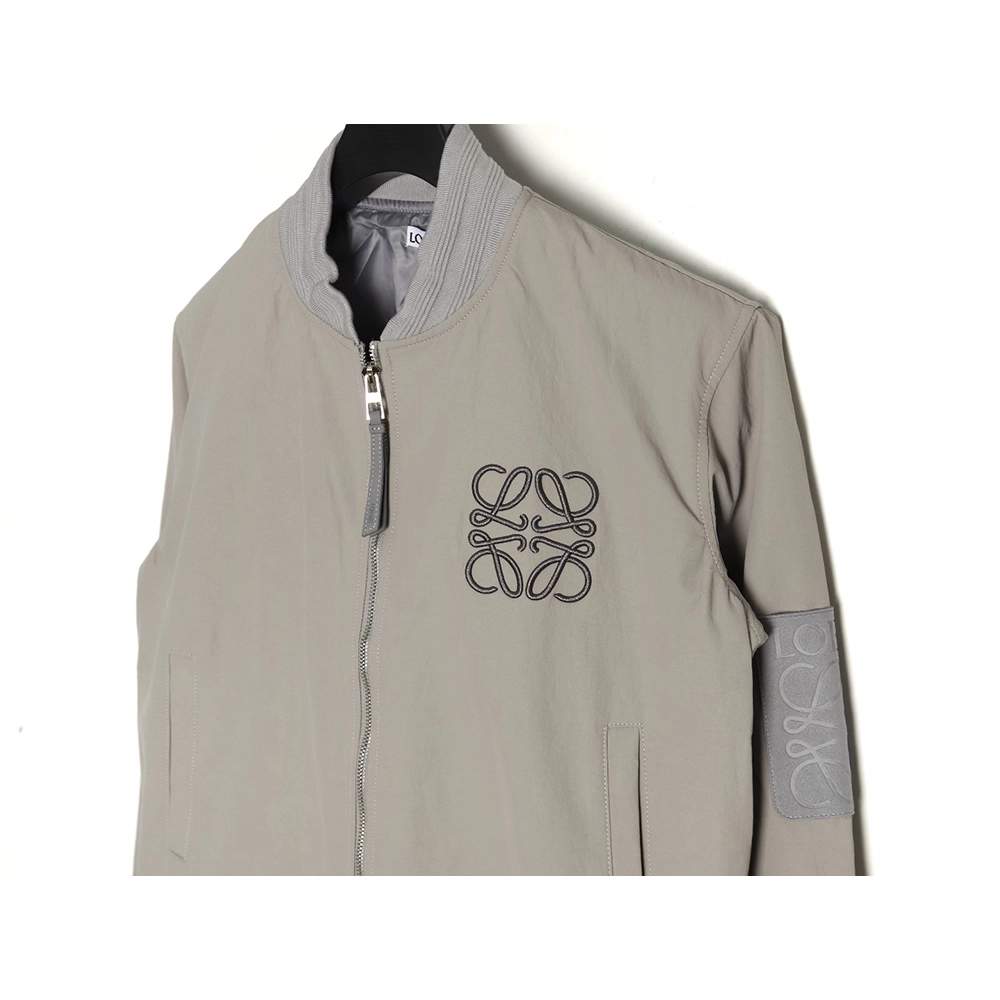Loewe chest embroidered logo bomber jacket,Cheap Replica Reps Loewe