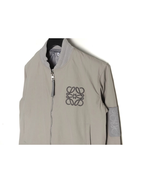 Loewe chest embroidered logo bomber jacket,Cheap Replica Reps Loewe