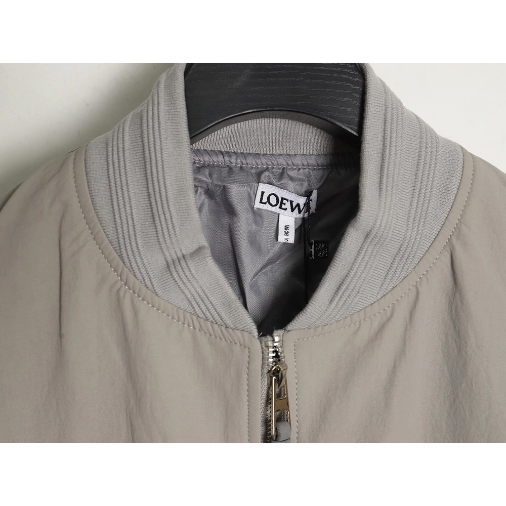 Loewe chest embroidered logo bomber jacket,Cheap Replica Reps Loewe