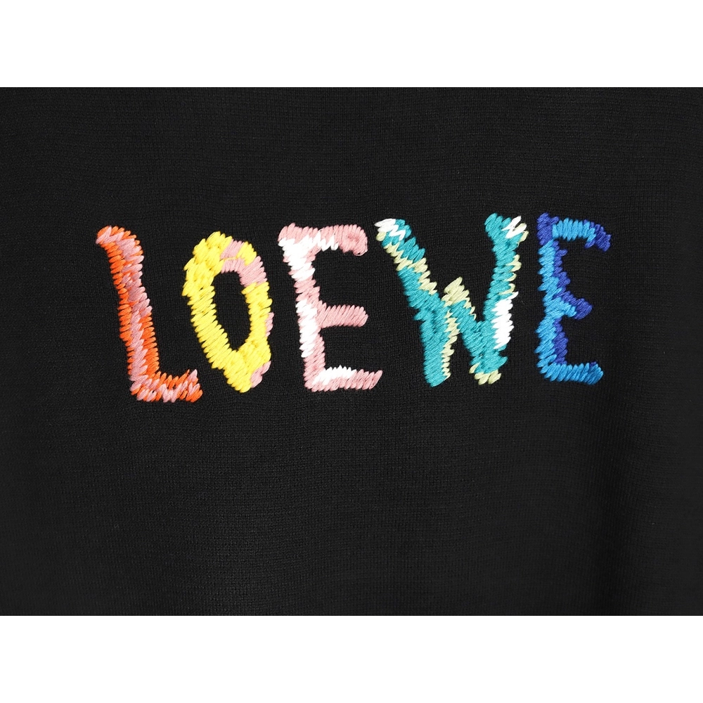 Loewe Weathered Woven Embroidered Sweater,Cheap Replica Reps Loewe