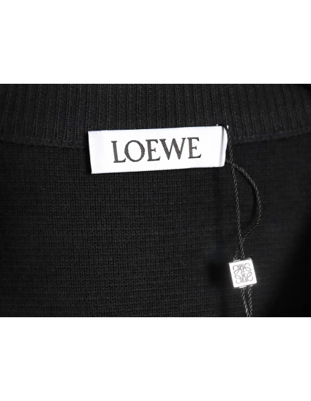 Loewe Weathered Woven Embroidered Sweater,Cheap Replica Reps Loewe